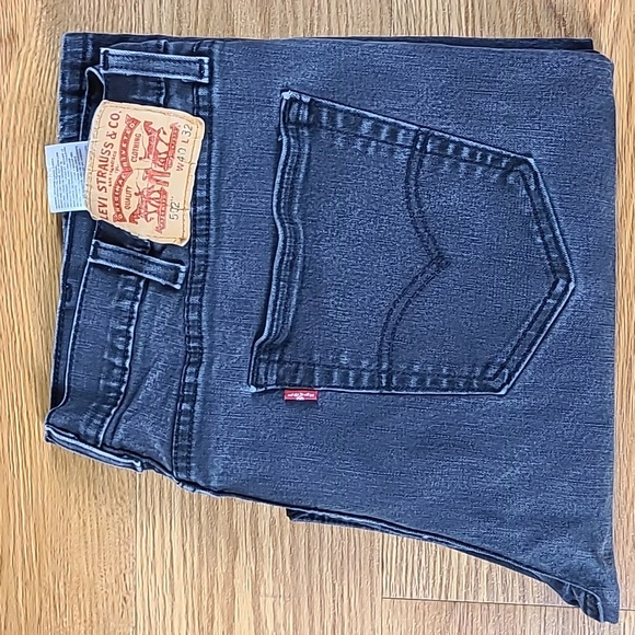 LEVI 502 40x28 2018 MENS STRAIGHT BOOTCUT FADED STRETCH MENS PRE-OWNED JEANS - Picture 8 of 8